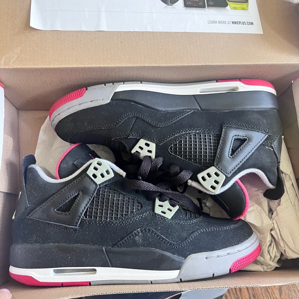 Jordan Black and Grey Sneakers with Padded Design
